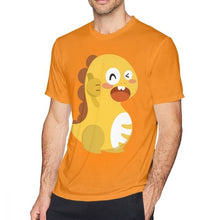 Load image into Gallery viewer, Vipkid Dino T Shirt VIPKID Dino Mascot T-Shirt Funny Classic Tee Shirt Man Big Cotton Short Sleeves Printed Tshirt