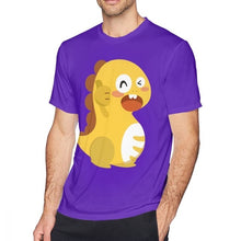 Load image into Gallery viewer, Vipkid Dino T Shirt VIPKID Dino Mascot T-Shirt Funny Classic Tee Shirt Man Big Cotton Short Sleeves Printed Tshirt