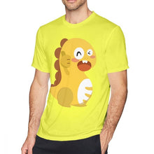Load image into Gallery viewer, Vipkid Dino T Shirt VIPKID Dino Mascot T-Shirt Funny Classic Tee Shirt Man Big Cotton Short Sleeves Printed Tshirt