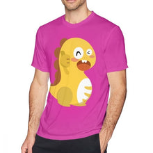 Load image into Gallery viewer, Vipkid Dino T Shirt VIPKID Dino Mascot T-Shirt Funny Classic Tee Shirt Man Big Cotton Short Sleeves Printed Tshirt