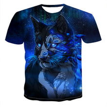 Load image into Gallery viewer, Hip hop 3d T-shirt Animal Lion Shirt Camiseta 3d T Shirt Men Funny T Shirts Mens Clothing Casual Tee Top Tiger Tshirt
