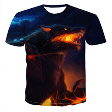 Load image into Gallery viewer, Hip hop 3d T-shirt Animal Lion Shirt Camiseta 3d T Shirt Men Funny T Shirts Mens Clothing Casual Tee Top Tiger Tshirt
