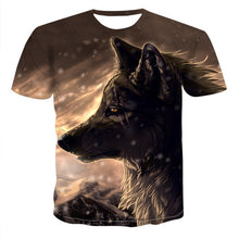 Load image into Gallery viewer, Hip hop 3d T-shirt Animal Lion Shirt Camiseta 3d T Shirt Men Funny T Shirts Mens Clothing Casual Tee Top Tiger Tshirt

