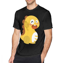 Load image into Gallery viewer, Vipkid Dino T Shirt VIPKID Dino Mascot T-Shirt Funny Classic Tee Shirt Man Big Cotton Short Sleeves Printed Tshirt
