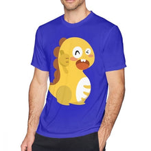 Load image into Gallery viewer, Vipkid Dino T Shirt VIPKID Dino Mascot T-Shirt Funny Classic Tee Shirt Man Big Cotton Short Sleeves Printed Tshirt
