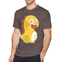 Load image into Gallery viewer, Vipkid Dino T Shirt VIPKID Dino Mascot T-Shirt Funny Classic Tee Shirt Man Big Cotton Short Sleeves Printed Tshirt
