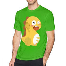 Load image into Gallery viewer, Vipkid Dino T Shirt VIPKID Dino Mascot T-Shirt Funny Classic Tee Shirt Man Big Cotton Short Sleeves Printed Tshirt
