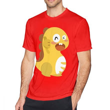 Load image into Gallery viewer, Vipkid Dino T Shirt VIPKID Dino Mascot T-Shirt Funny Classic Tee Shirt Man Big Cotton Short Sleeves Printed Tshirt
