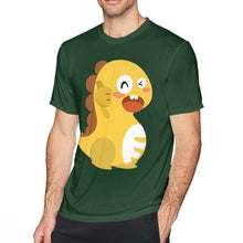 Load image into Gallery viewer, Vipkid Dino T Shirt VIPKID Dino Mascot T-Shirt Funny Classic Tee Shirt Man Big Cotton Short Sleeves Printed Tshirt
