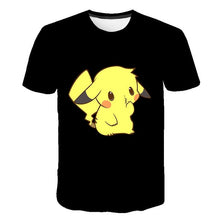 Load image into Gallery viewer, New Fashion Hip Hop Streetwear Harajuku Pokemon 3d digital printing animation Graphic unisex t-shirt Tops Casual Tee Shirt
