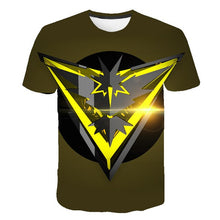 Load image into Gallery viewer, New Fashion Hip Hop Streetwear Harajuku Pokemon 3d digital printing animation Graphic unisex t-shirt Tops Casual Tee Shirt
